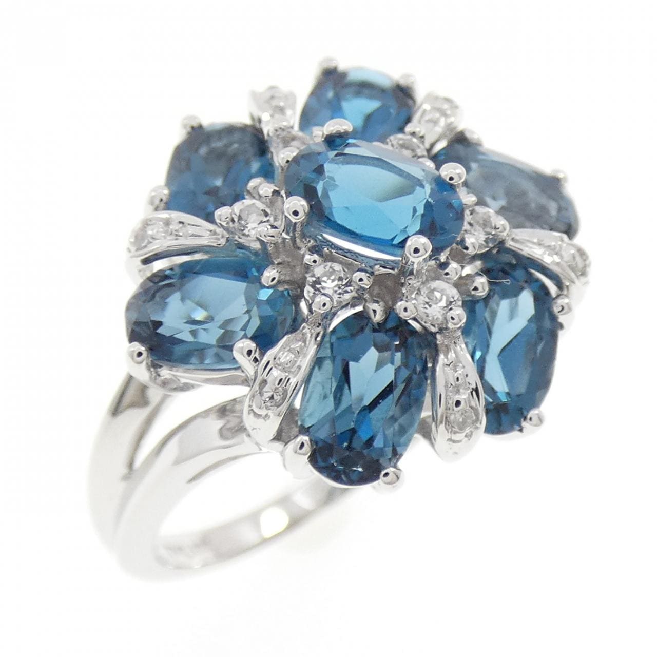 10KWG托帕石戒指