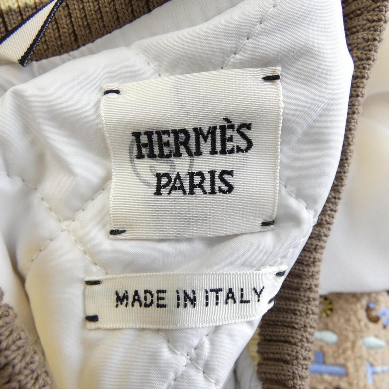 エルメス HERMES FIGURE ARTISTIQUE VARSITY EMBROIDE 3H4208DD ブルゾン