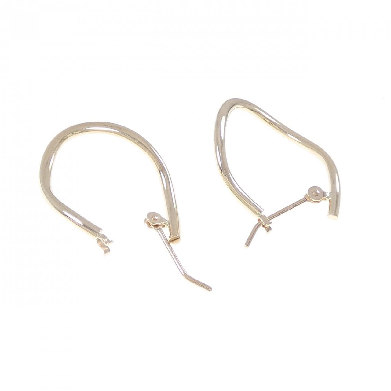 アガット K10YG ピアス