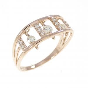 K18PG Diamond ring