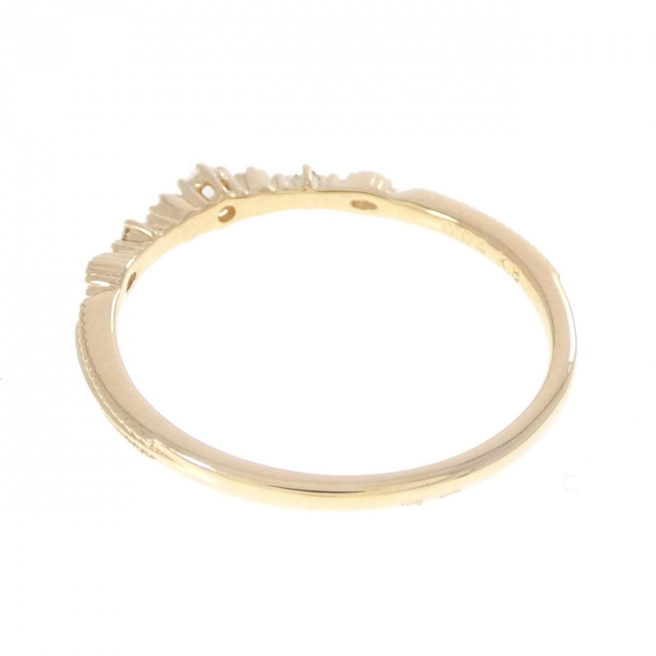 アガット ダイヤモンド リング 0.04CT