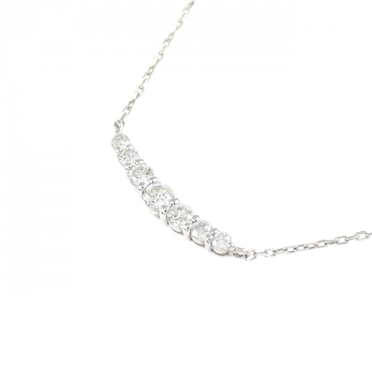 PT900/PT850 ダイヤモンド ネックレス 0.15CT