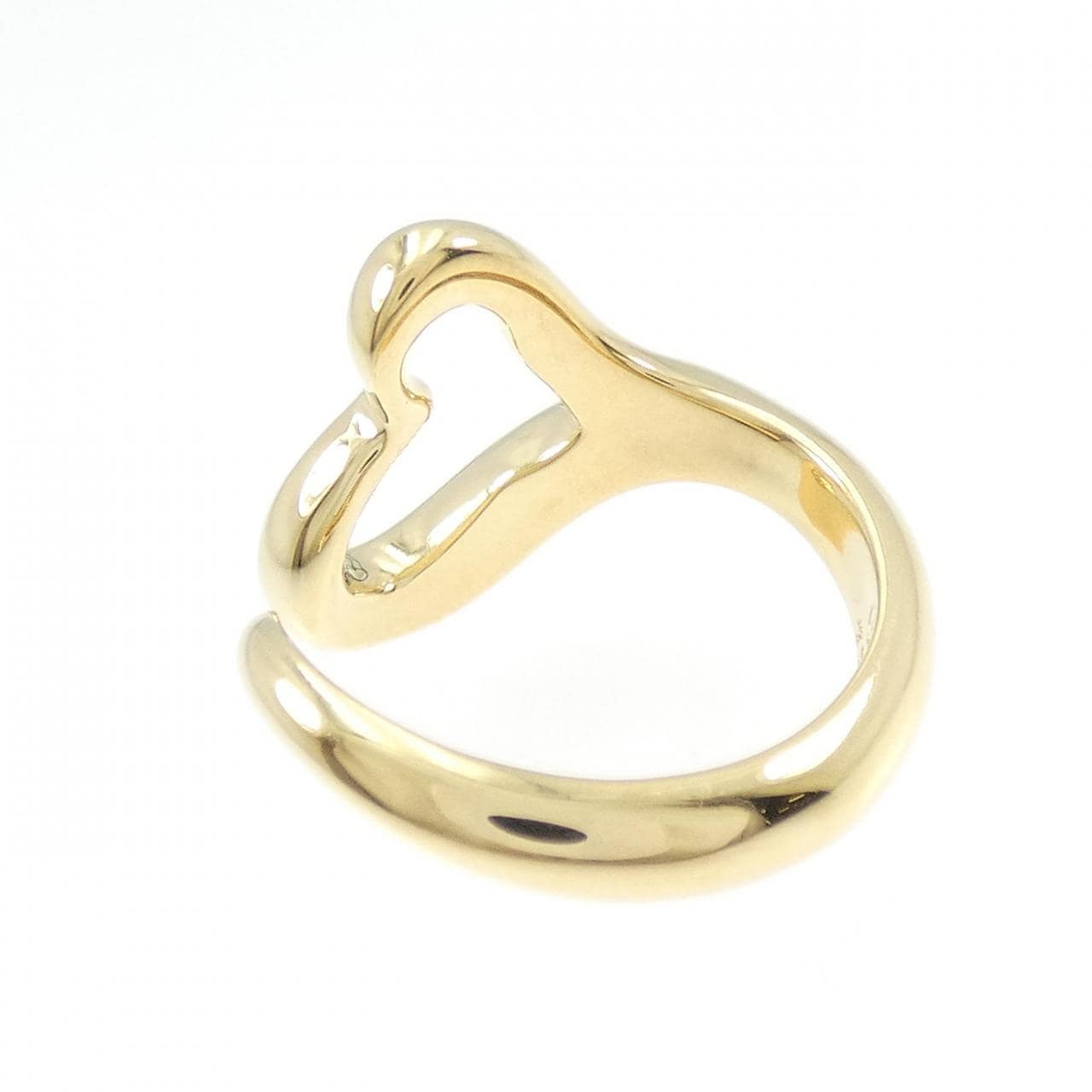 ティファニー オープンハート リング