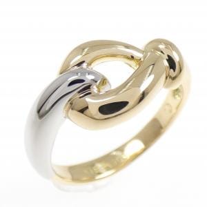 K18YG/PT900 リング