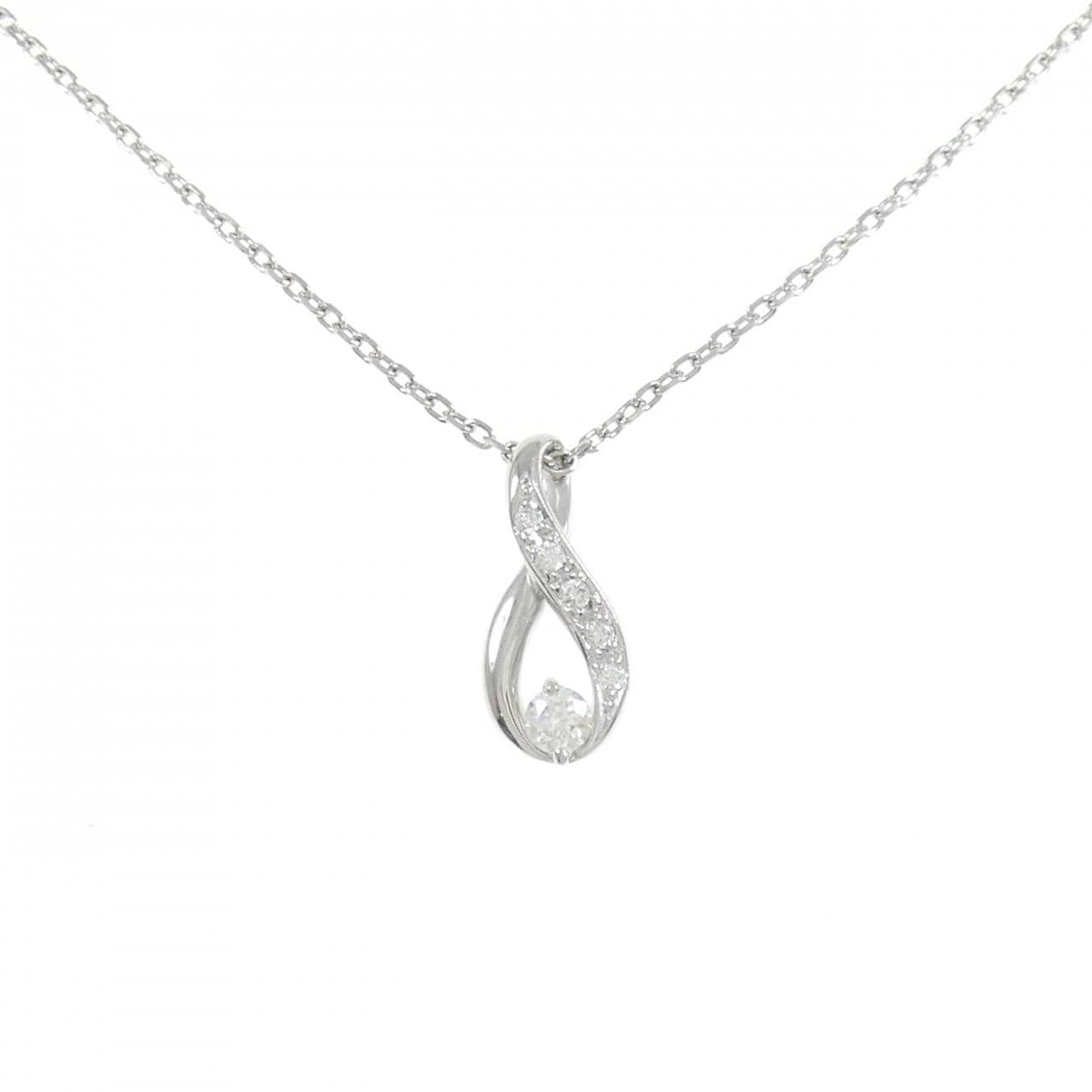 PT900/PT850 Diamond Necklace 0.15CT