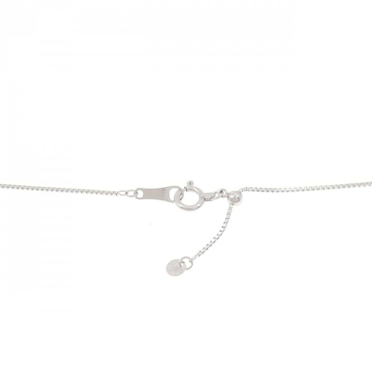 PT900/PT850 黒蝶パール ネックレス 11.4mm