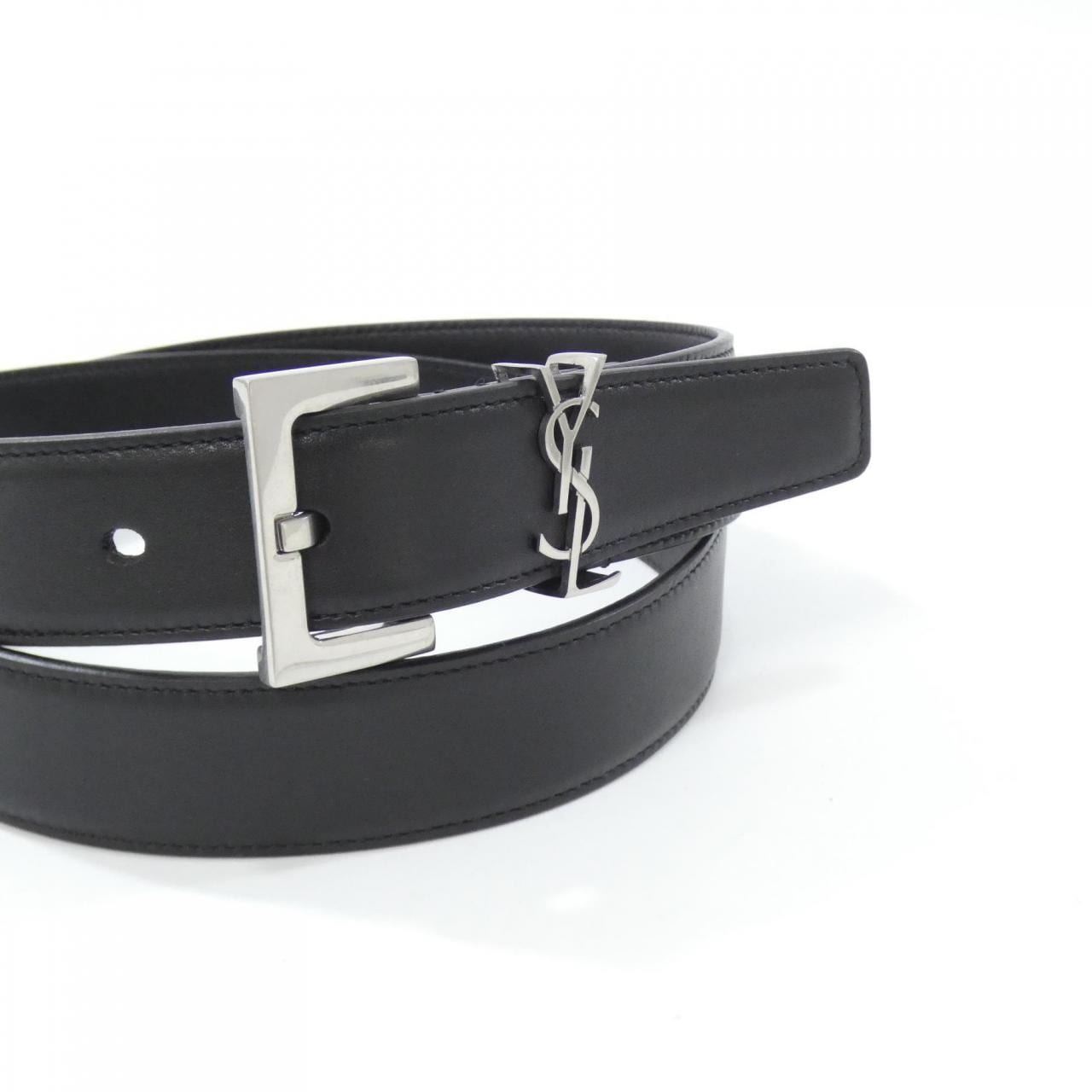 [新品] SAINT LAURENT 634437 BOO0E 腰帶