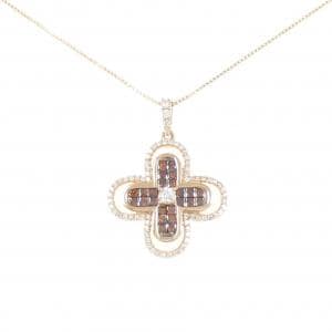 K18PG ダイヤモンド ネックレス 1.00CT