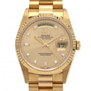 ロレックス デイデイト 18238A. YG 自動巻 S番
