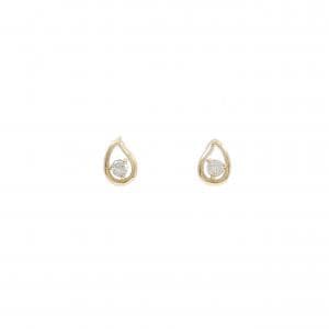 【リメイク】K18YG ダイヤモンド ピアス 0.10CT