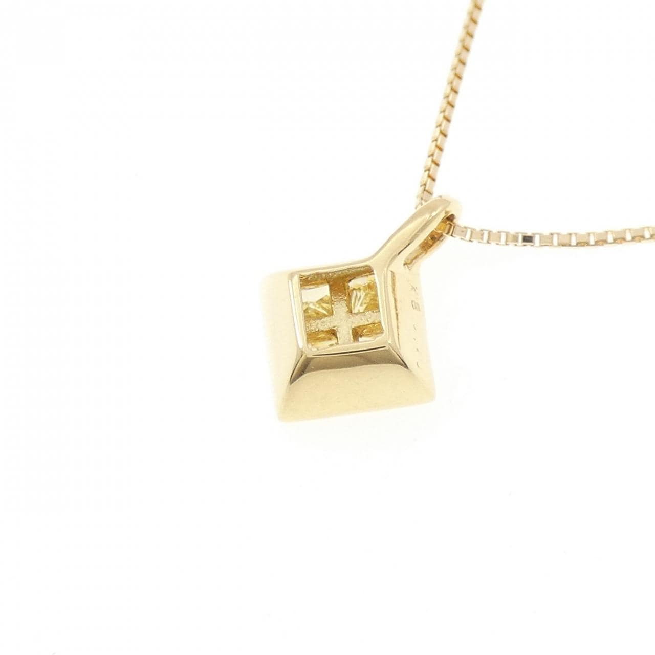 K18YG ダイヤモンド ネックレス 0.70CT