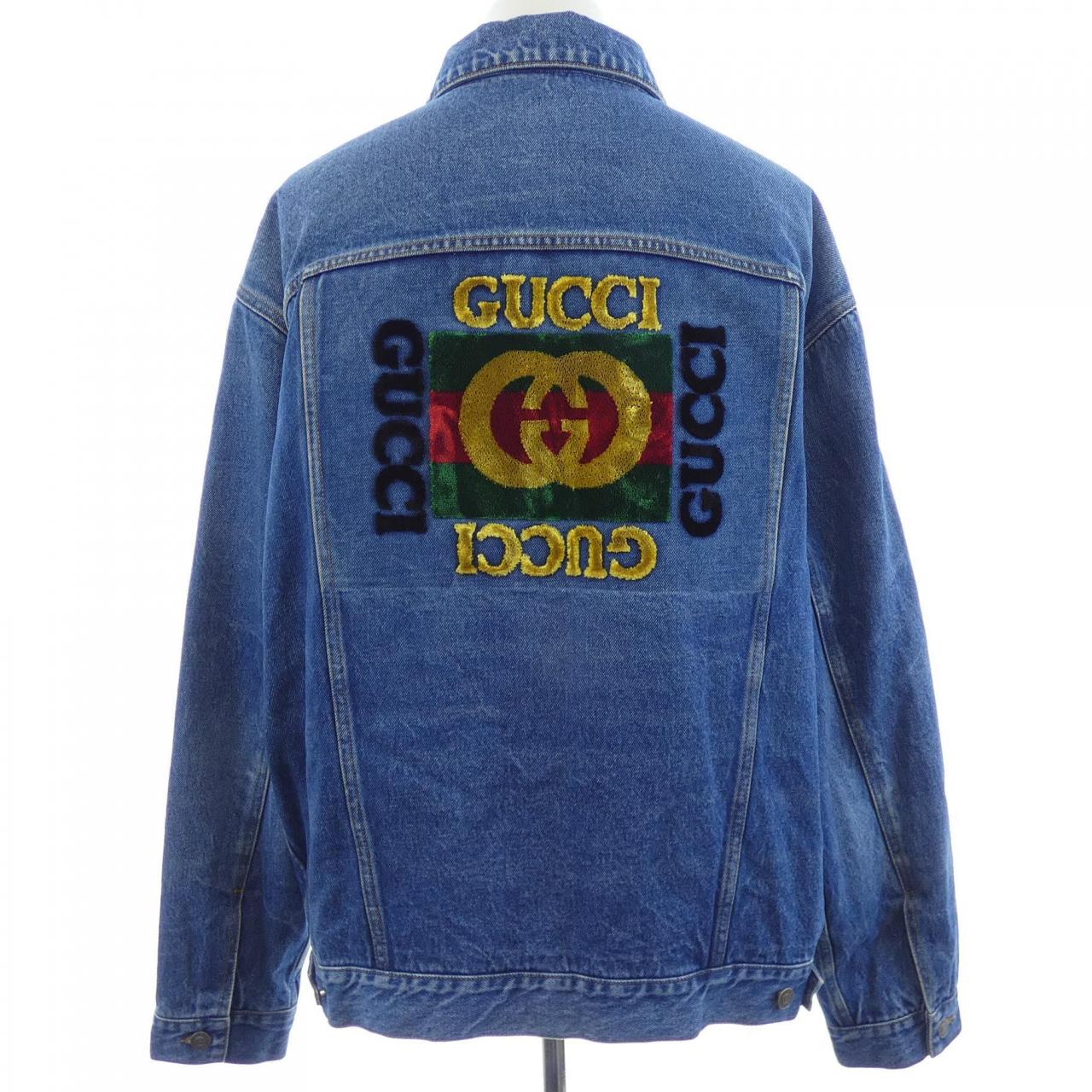 グッチ GUCCI インターロッキングG 475024-XDAAT デニムジャケット
