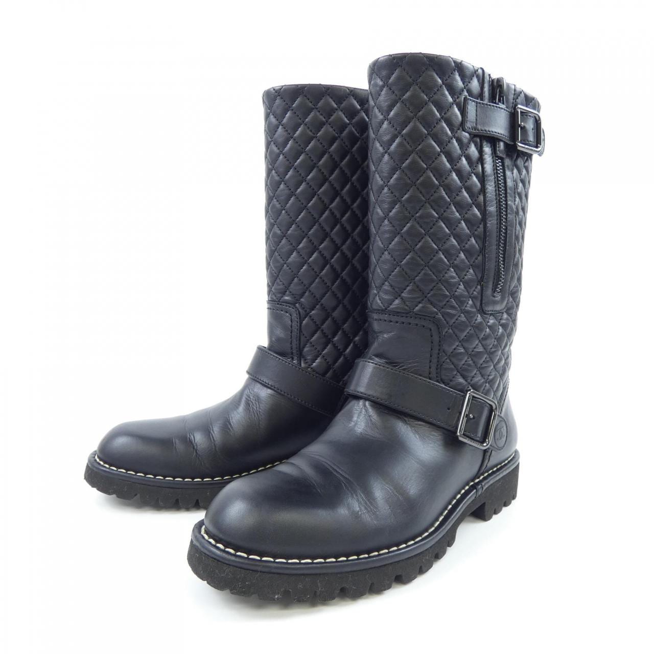 シャネル CHANEL ハイブーツ HIGH BOOTS G28566Y07860 ブーツ