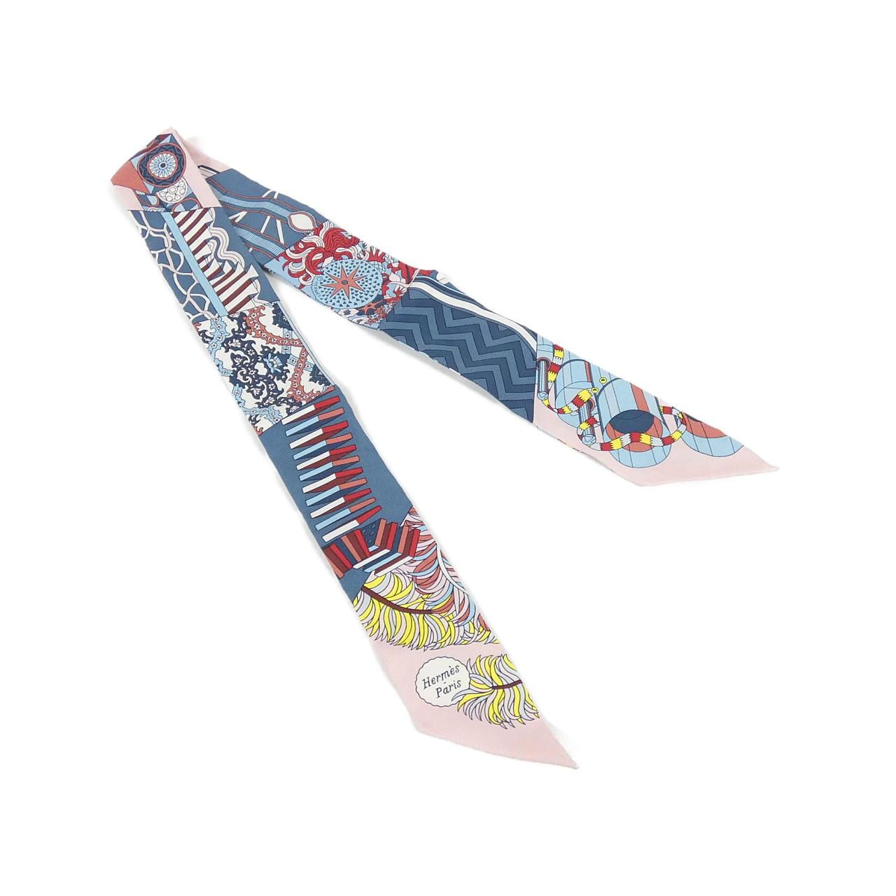 エルメス DE L'OMBRELLE AUX DUELX ツイリー 063464S スカーフ