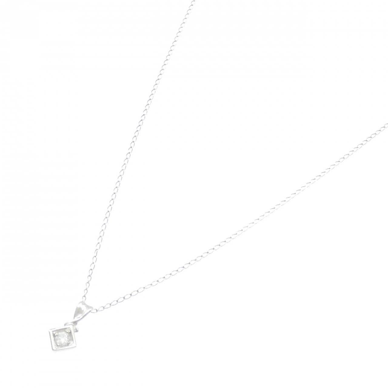 PT900/PT850 ダイヤモンド ネックレス 0.05CT