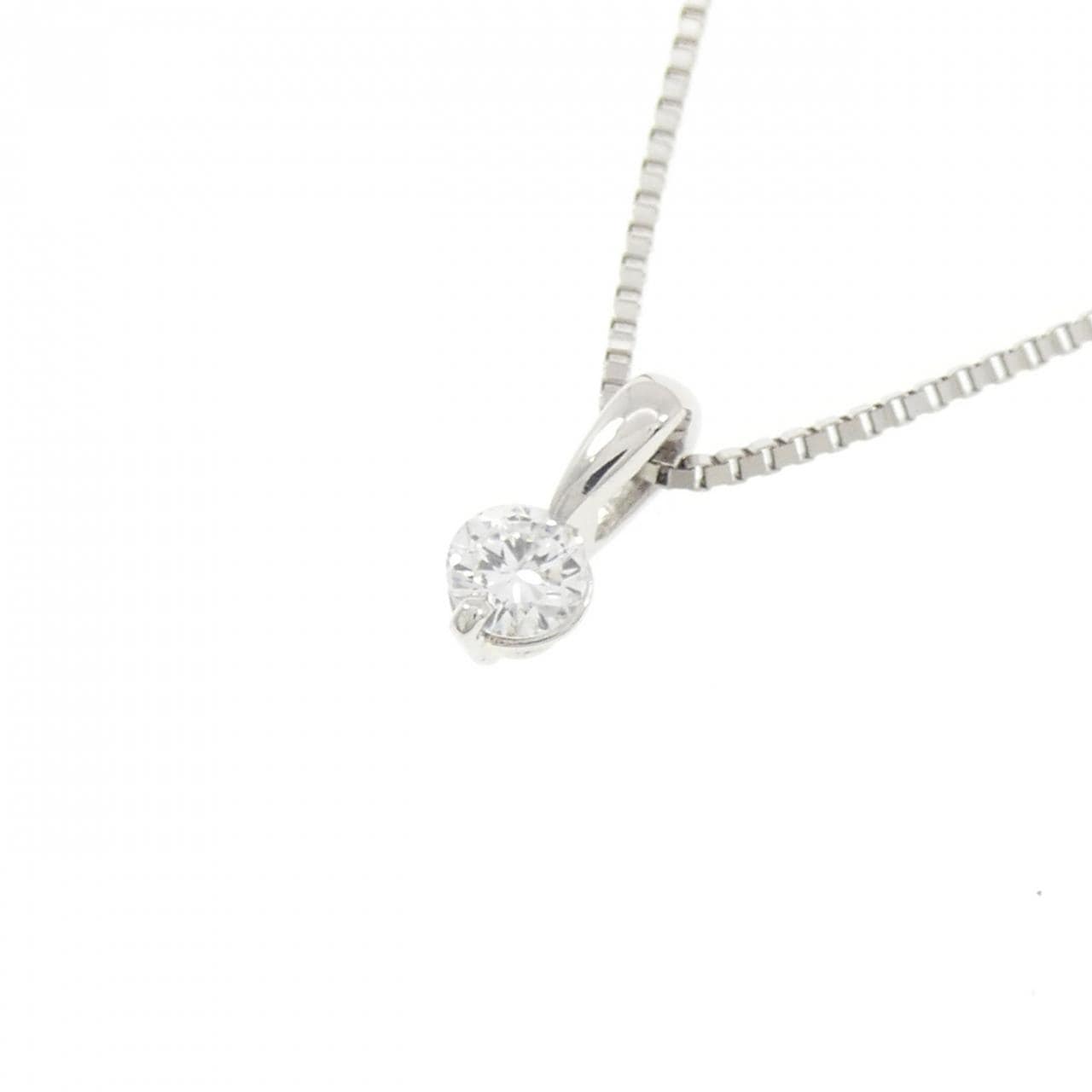 PT900/PT850 ダイヤモンド ネックレス 0.17CT