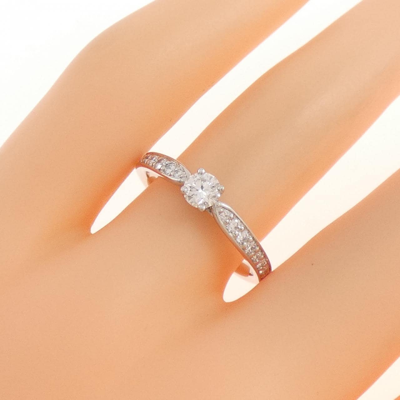 ティファニー ハーモニー リング 0.22CT I VVS2 3EXT