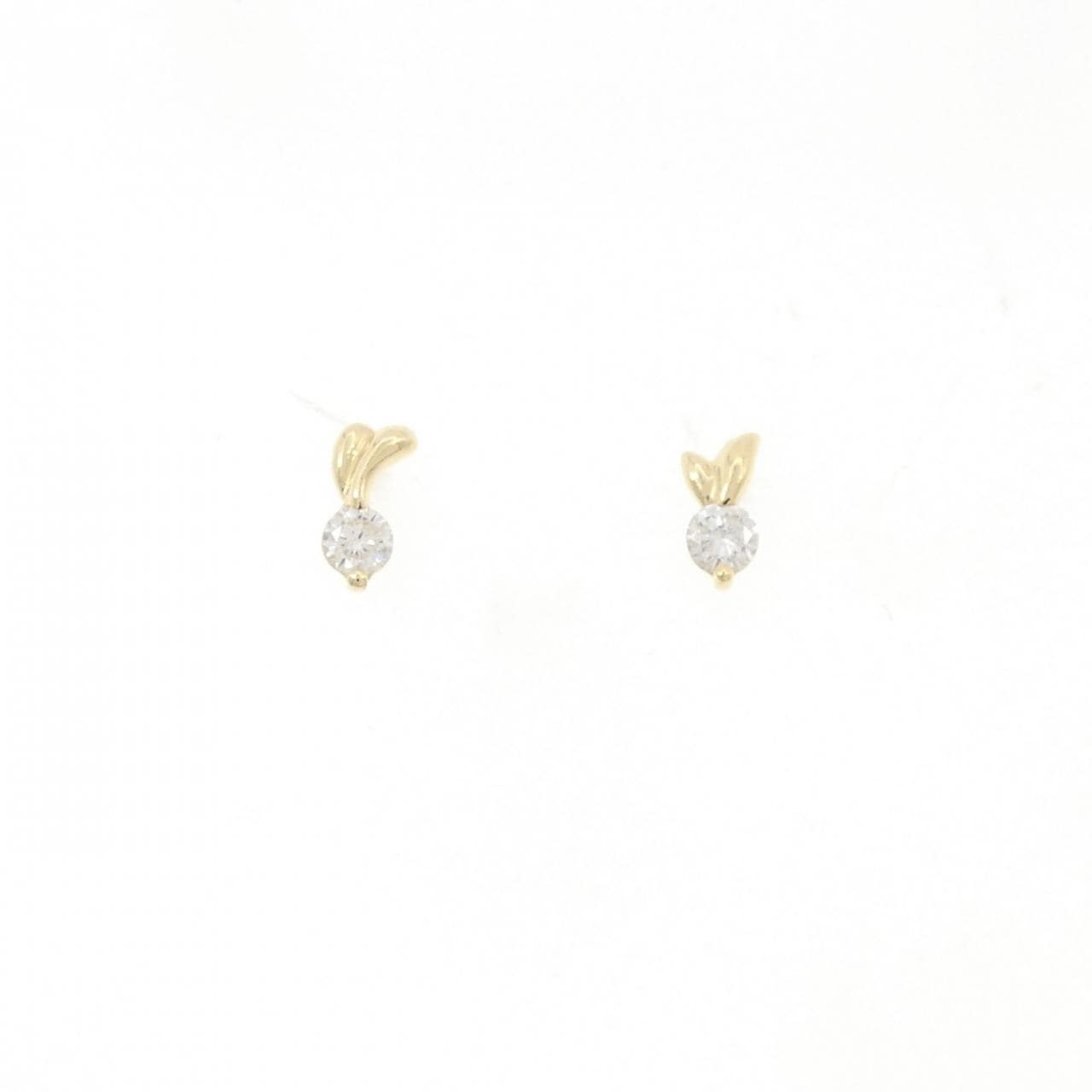 K18YG ダイヤモンド ピアス 0.20CT