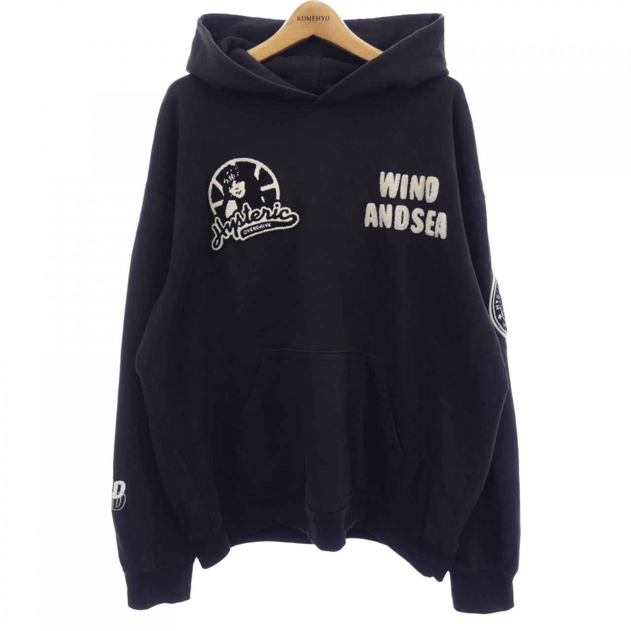 ウィンダンシー WINDANDSEA パーカー