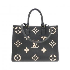 LOUIS VUITTON Bicolor Monogram Empreinte On The Go MM M45495 Bag