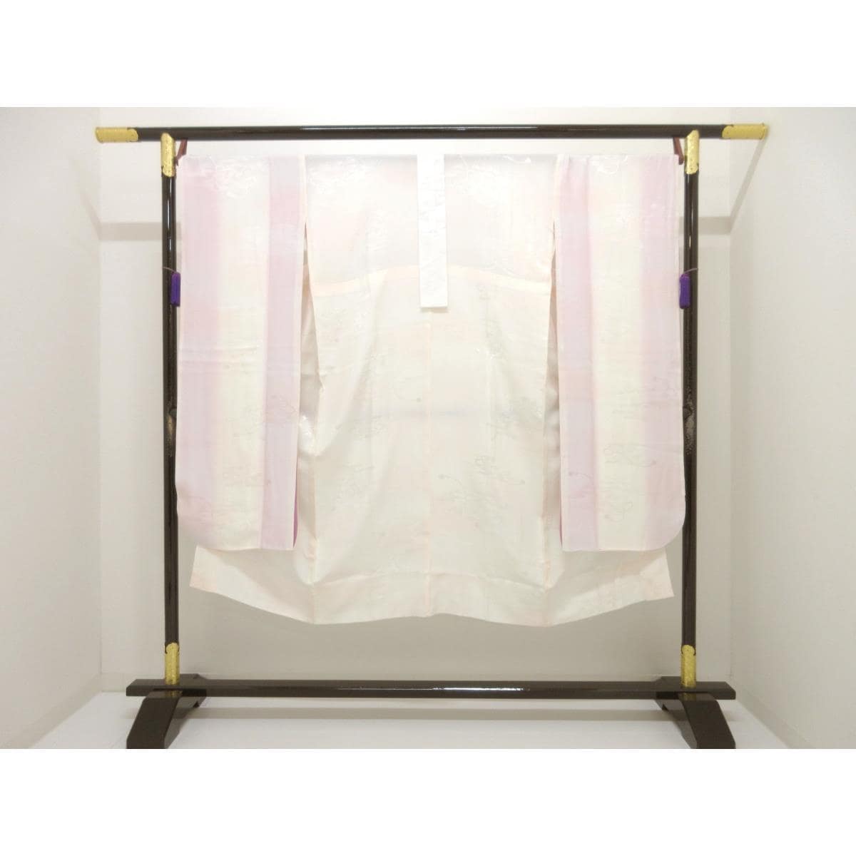 長襦袢　振袖　ボカシ染