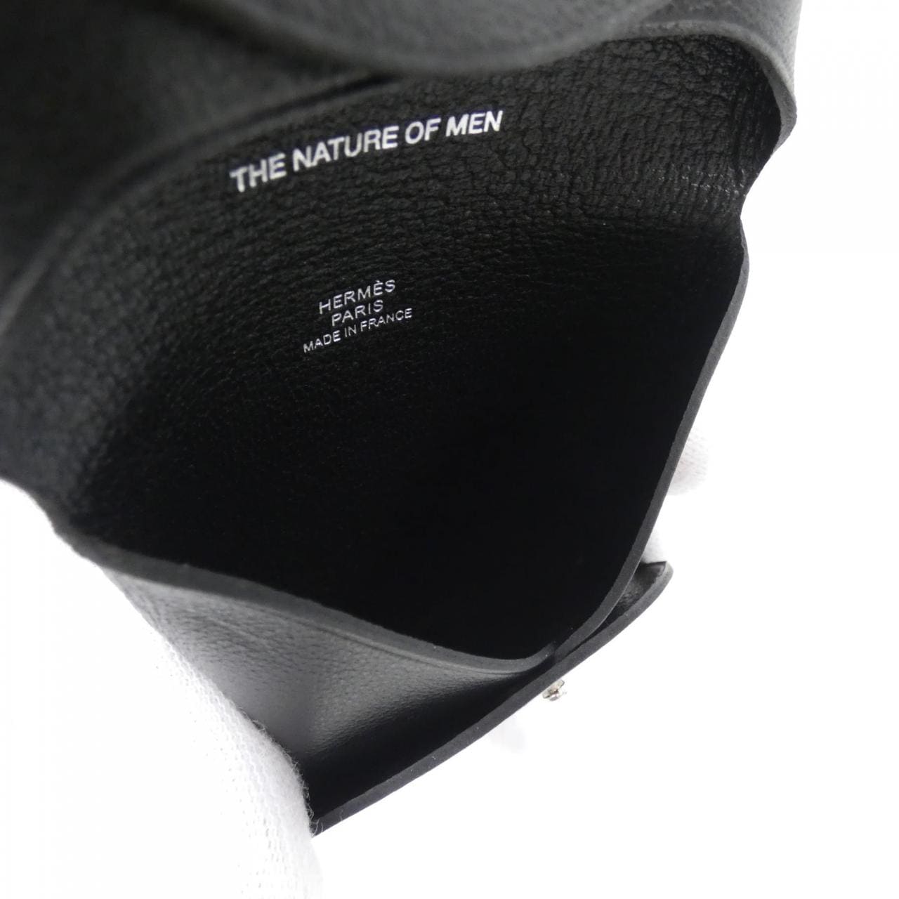 エルメス THE NATURE OF MEN バスティア 073814CK コインケース