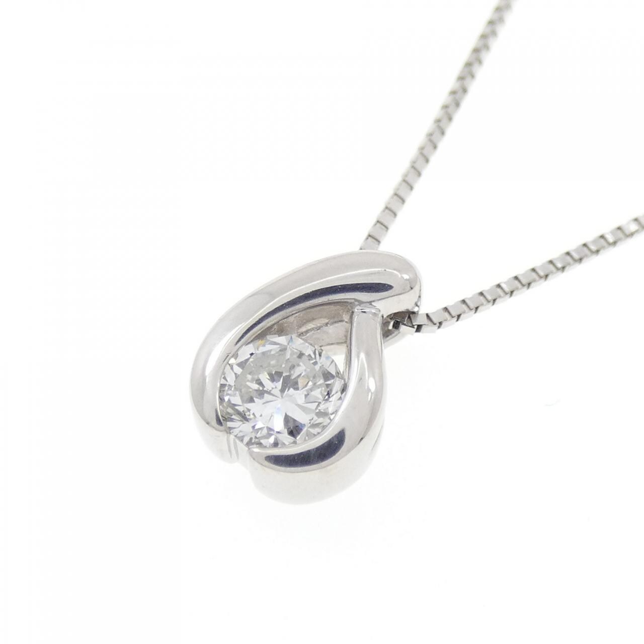 PT900/PT850 ダイヤモンド ネックレス 0.33CT
