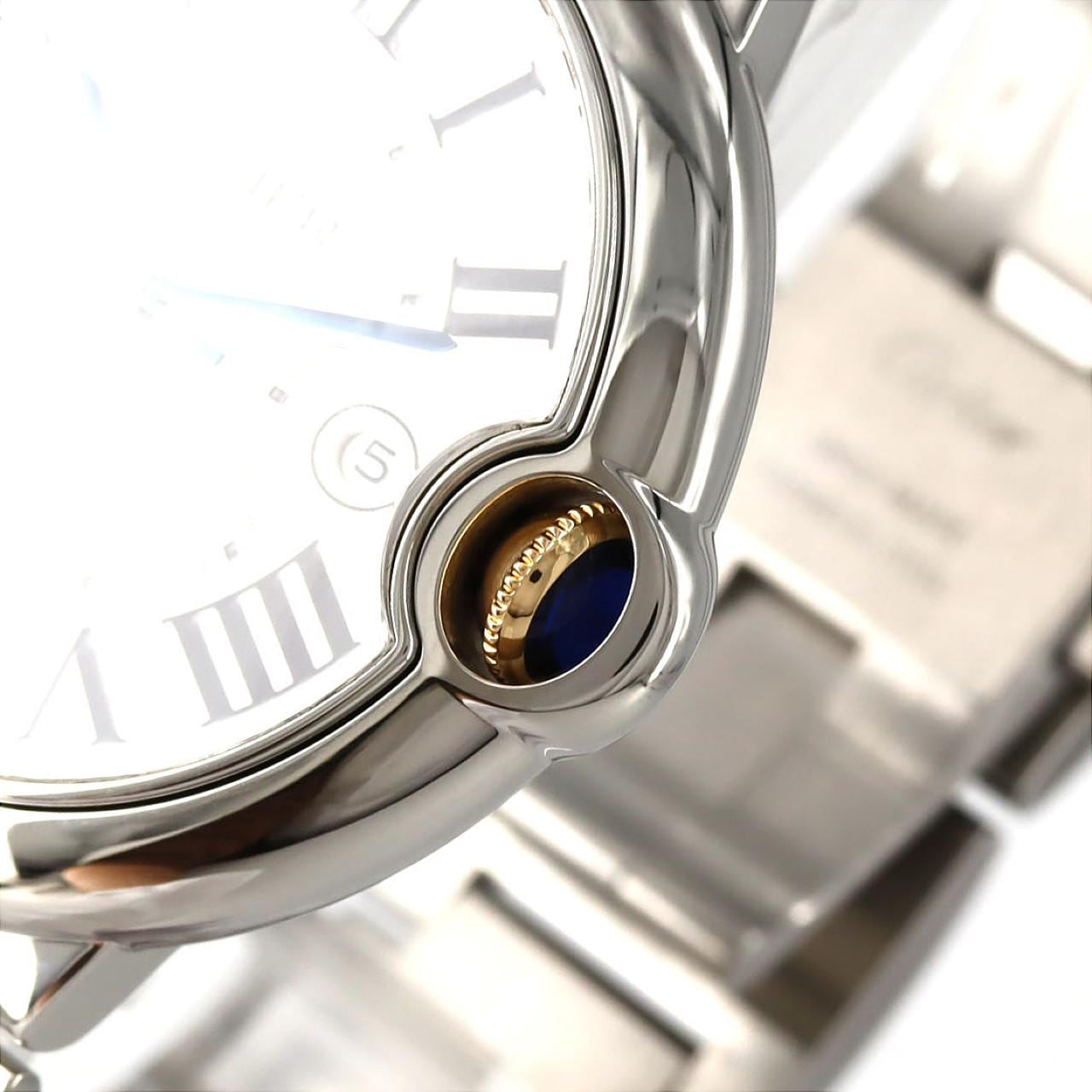 カルティエ バロンブルーLM コンビ W69009Z3 SSxYG 自動巻