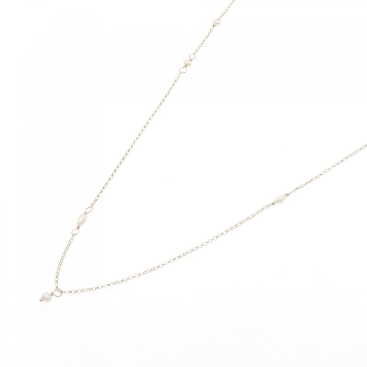 K10YG 淡水パール ネックレス