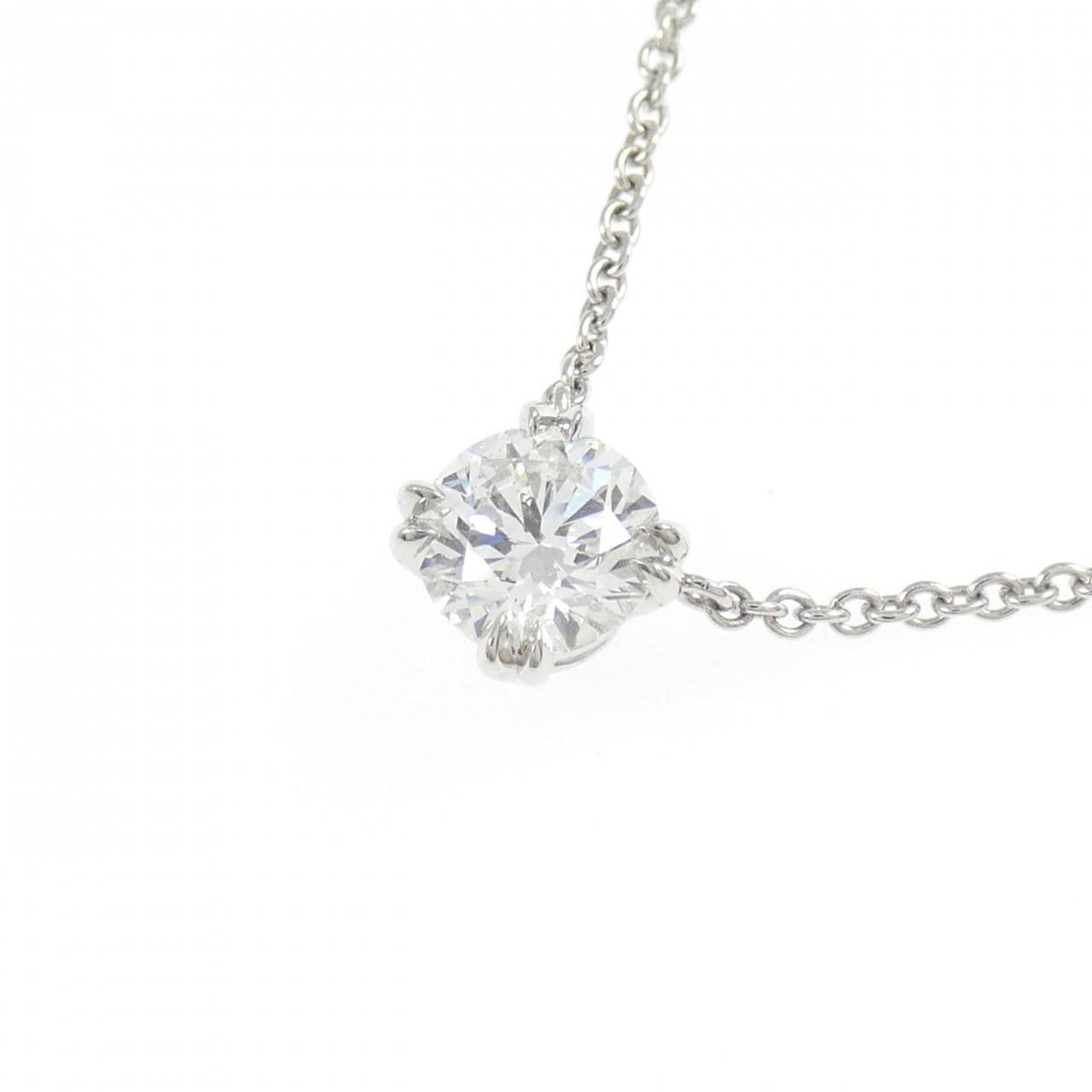 ハリーウィンストン ラウンド ソリティア ネックレス 0.57CT