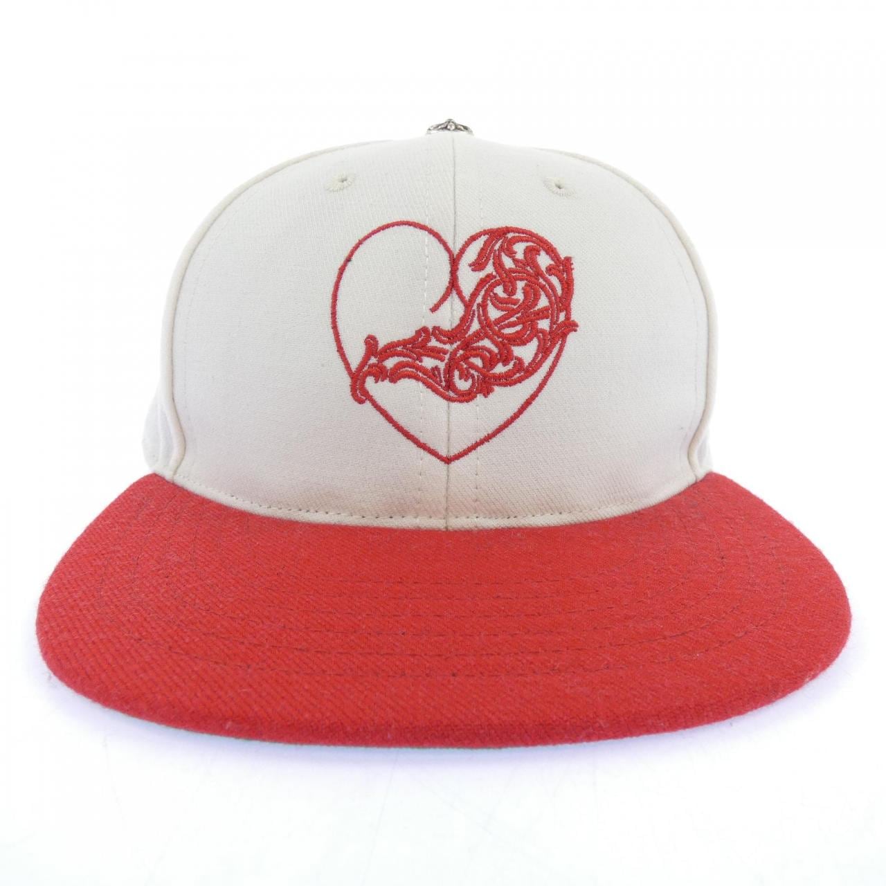 クロムハーツ CHROME HEARTS VINY HEART 304206416******309 キャップ