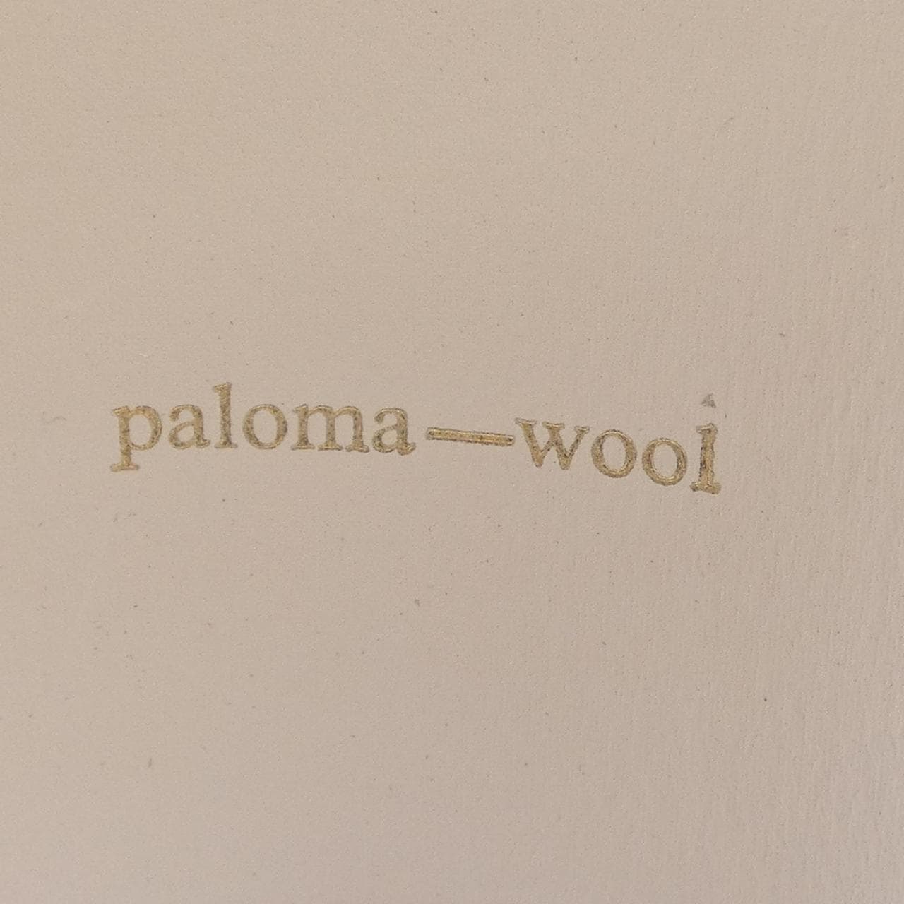 PALOMAWOOL BELT