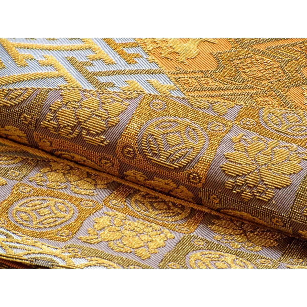 【未使用品】袋帯　【誉田屋源兵衛】輪奈織