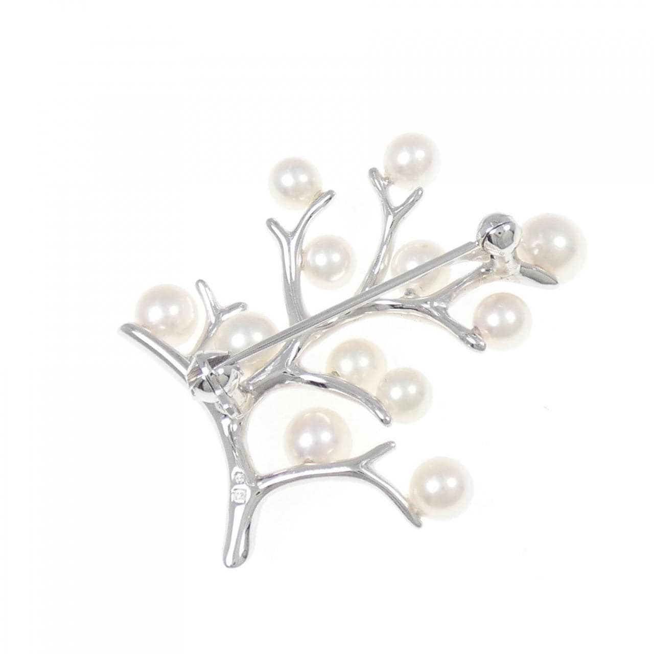 美品】ミキモト 幸福の木 MIKIMOTO Kofuku no ki ブローチ