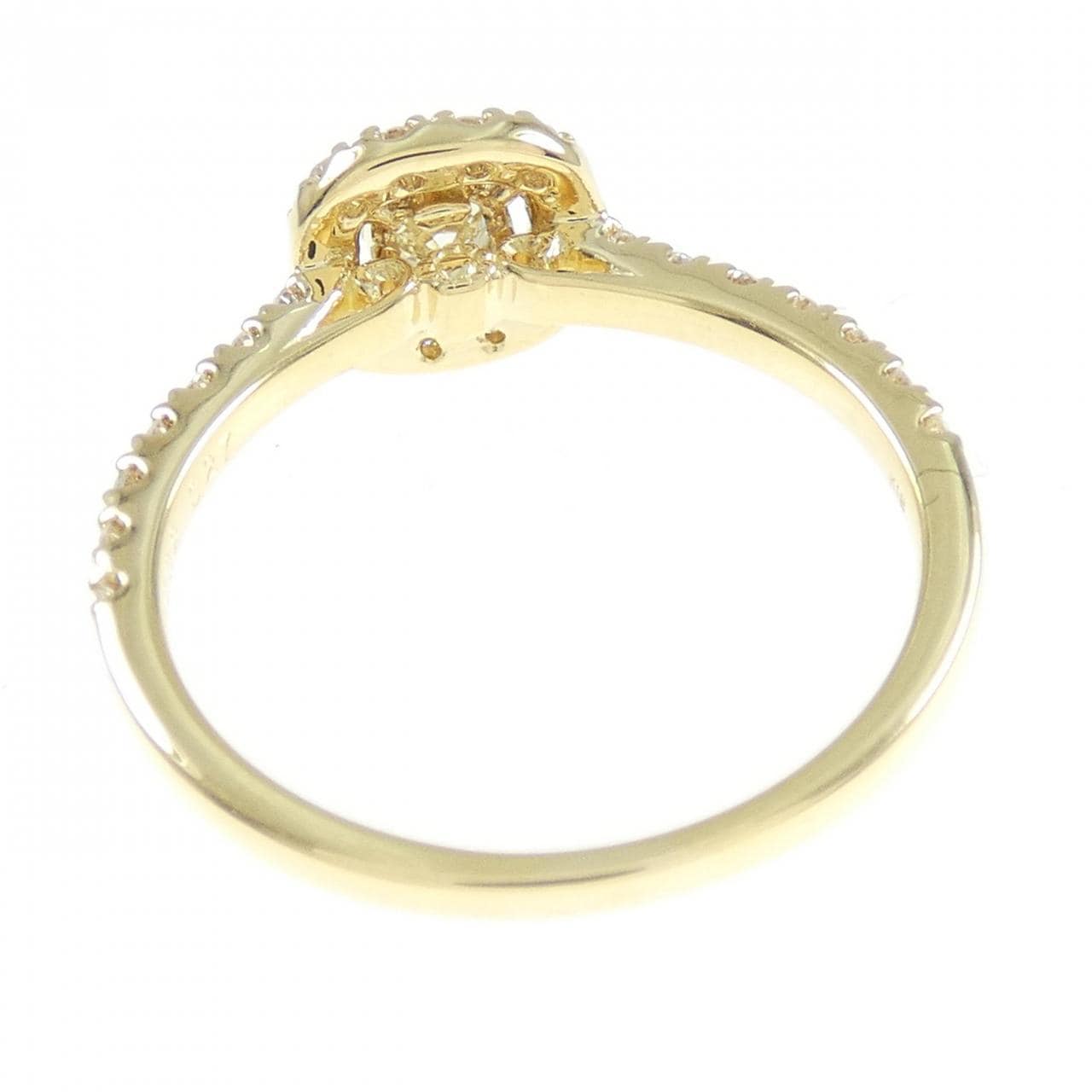K18YG ダイヤモンド リング 0.232CT