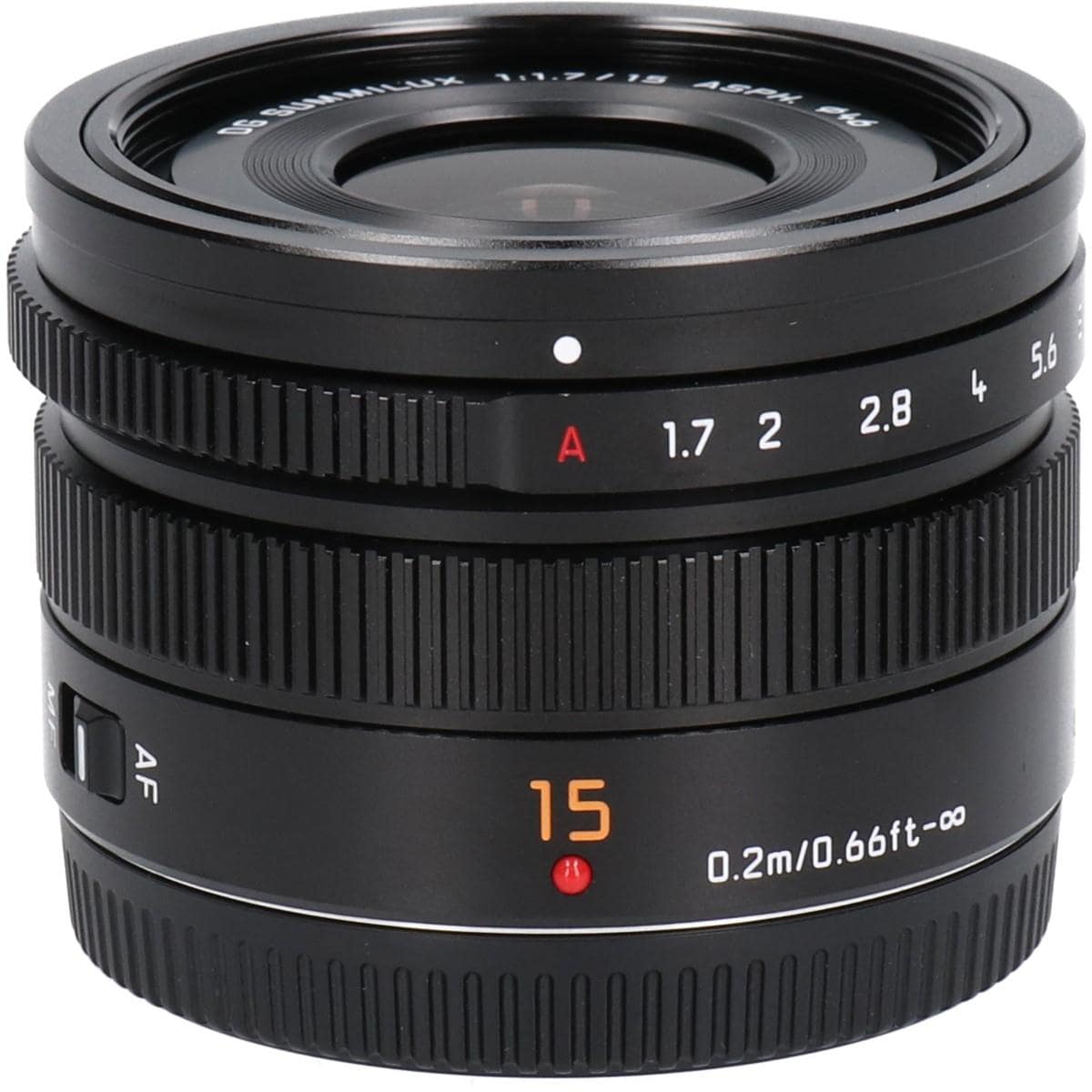 ＤＧ　ＳＵＭＭＩＬＵＸ１５ｍｍ　Ｆ１．７ＡＳＰＨ