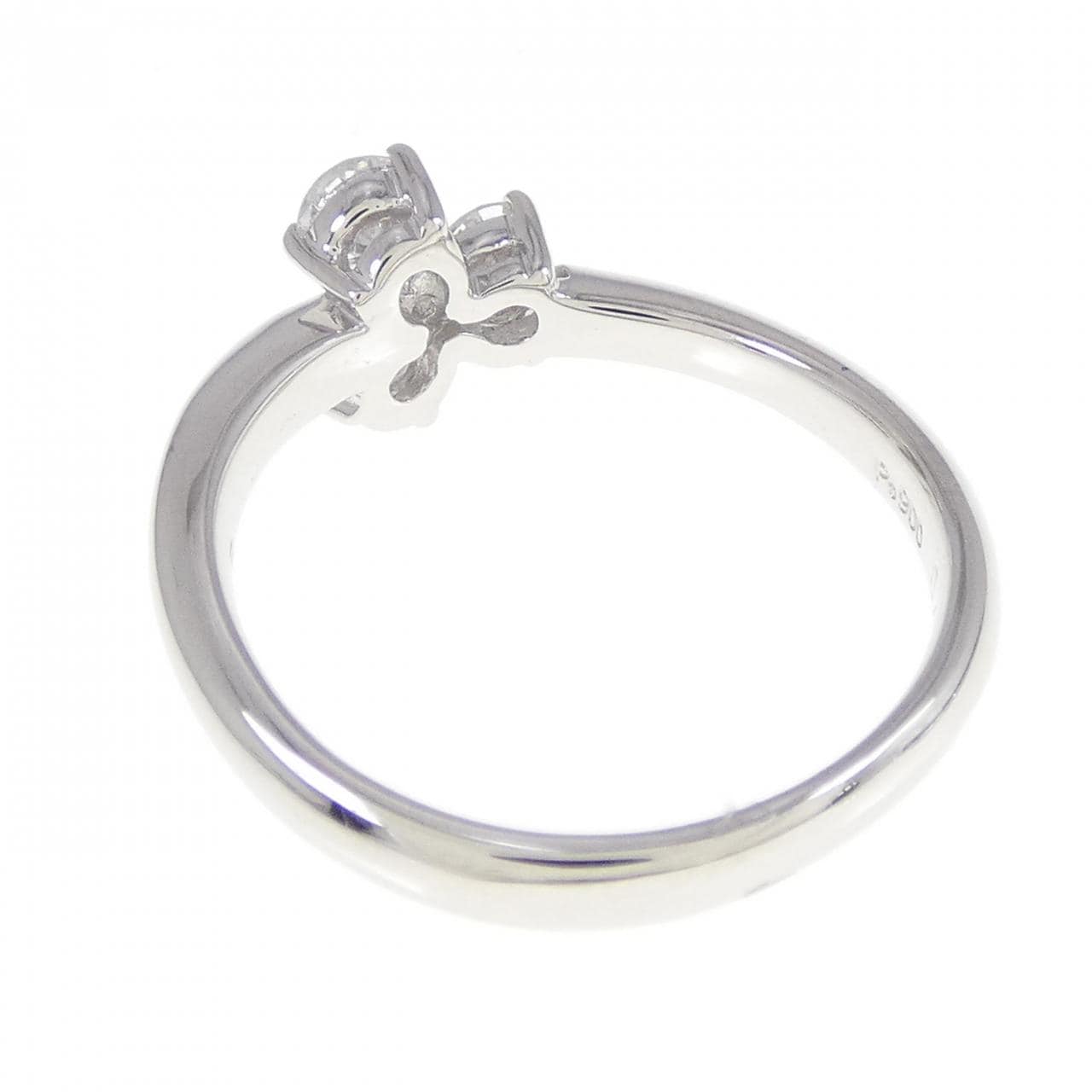 PT粉色钻石戒指 0.05CT