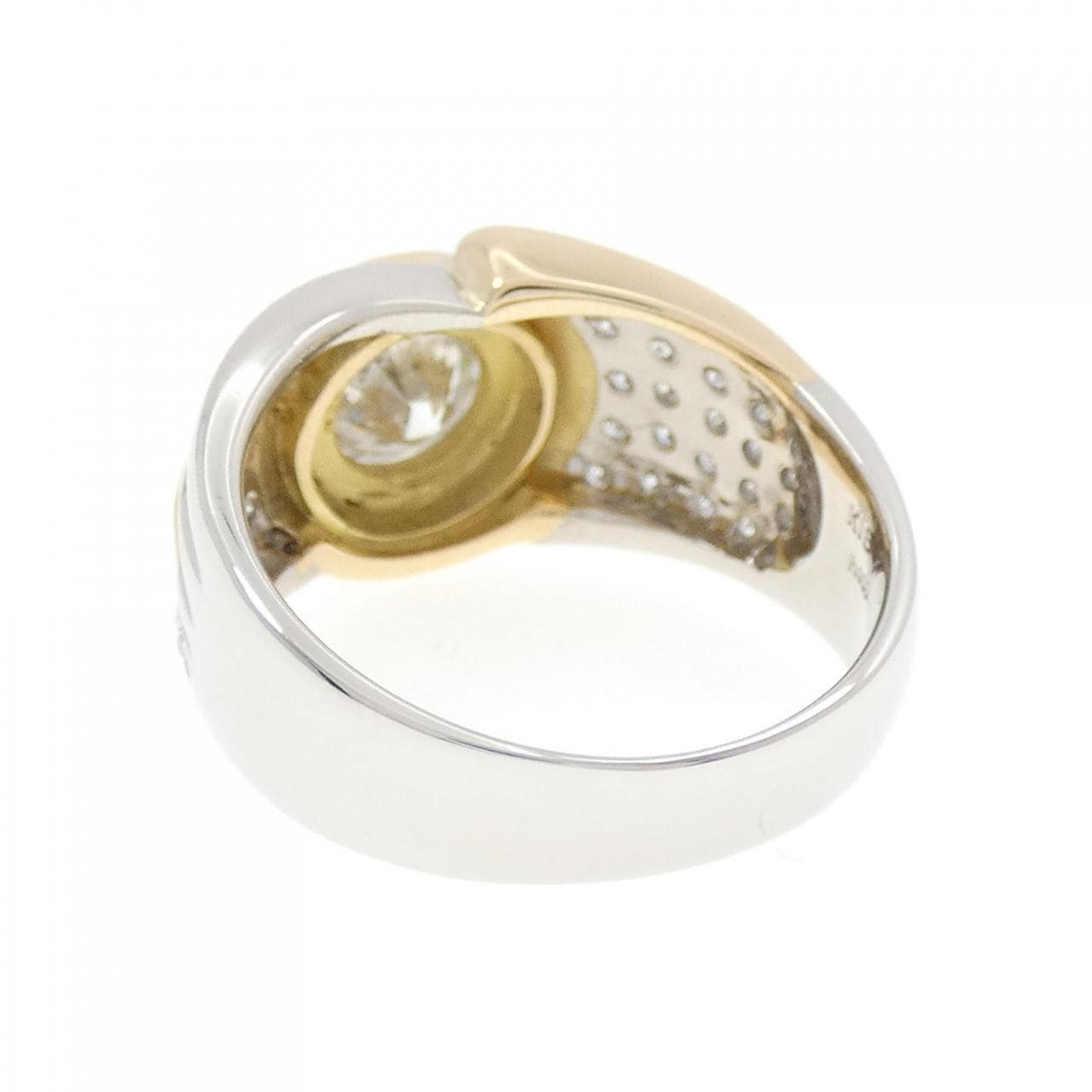 K18YG/PT900 Diamond Ring 1.62CT