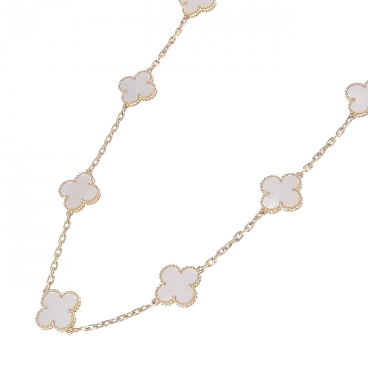 ヴァンクリーフ&アーペル ヴィンテージアルハンブラ 10モチーフ ネックレス