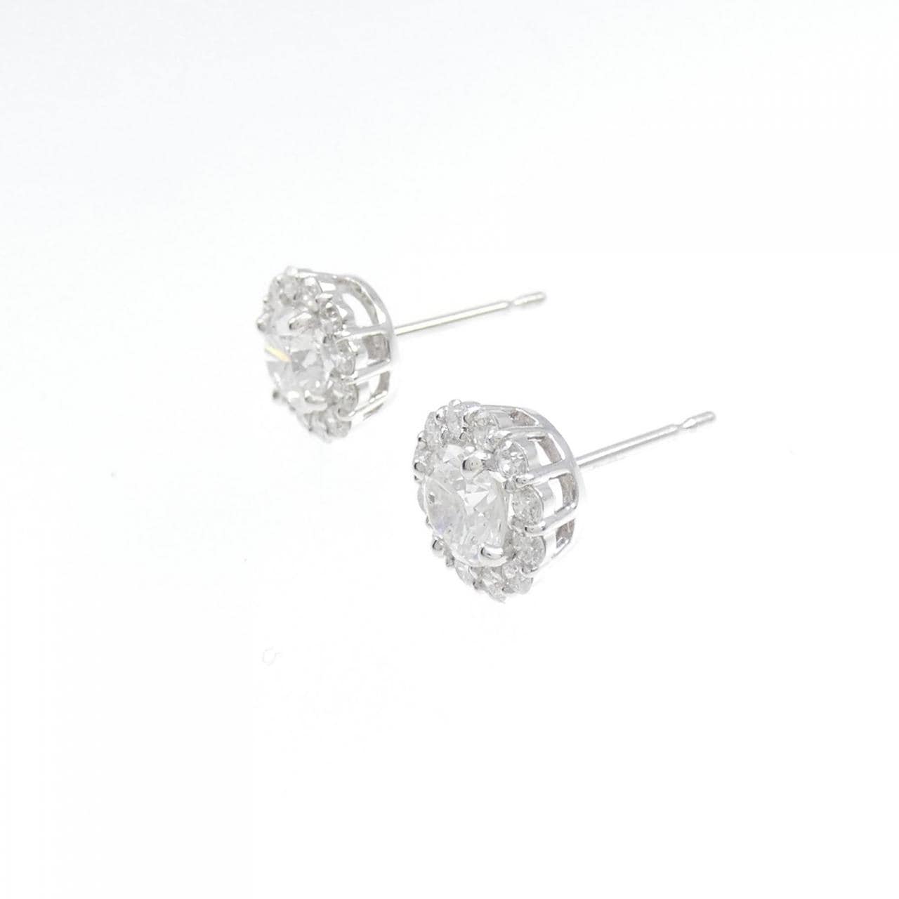 [BRAND NEW] PT Diamond Earrings 0.538CT 0.533CT F SI2 VG