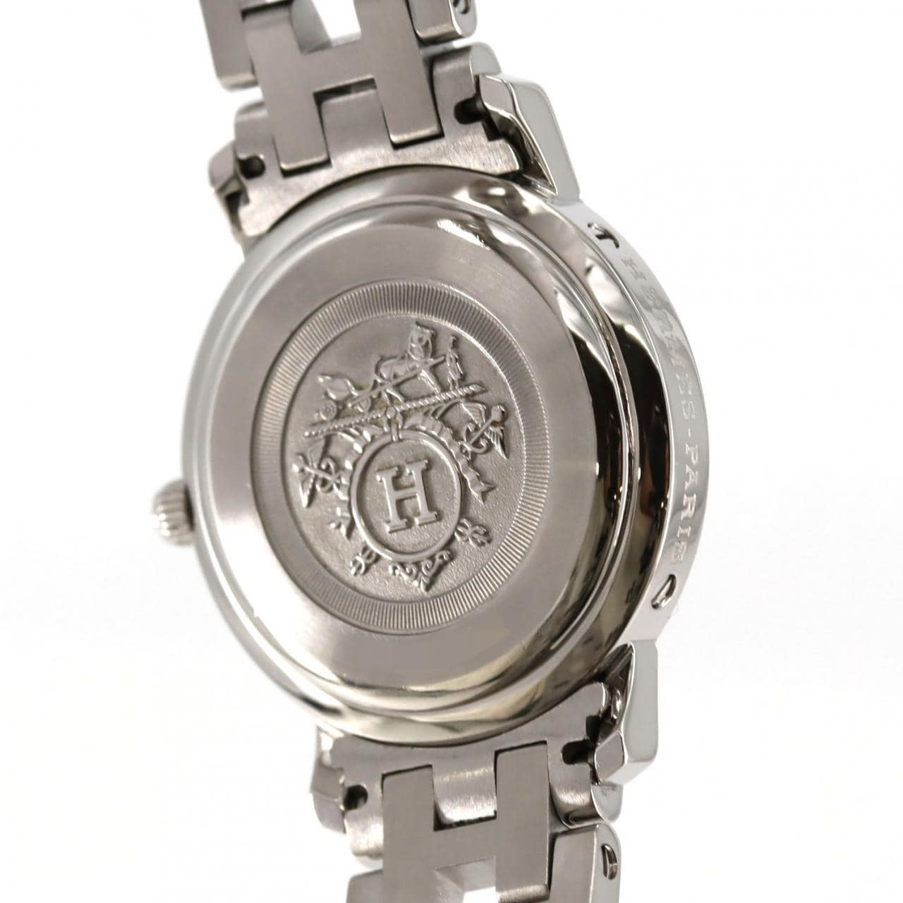 HERMES Clipper CL4.210 不銹鋼石英