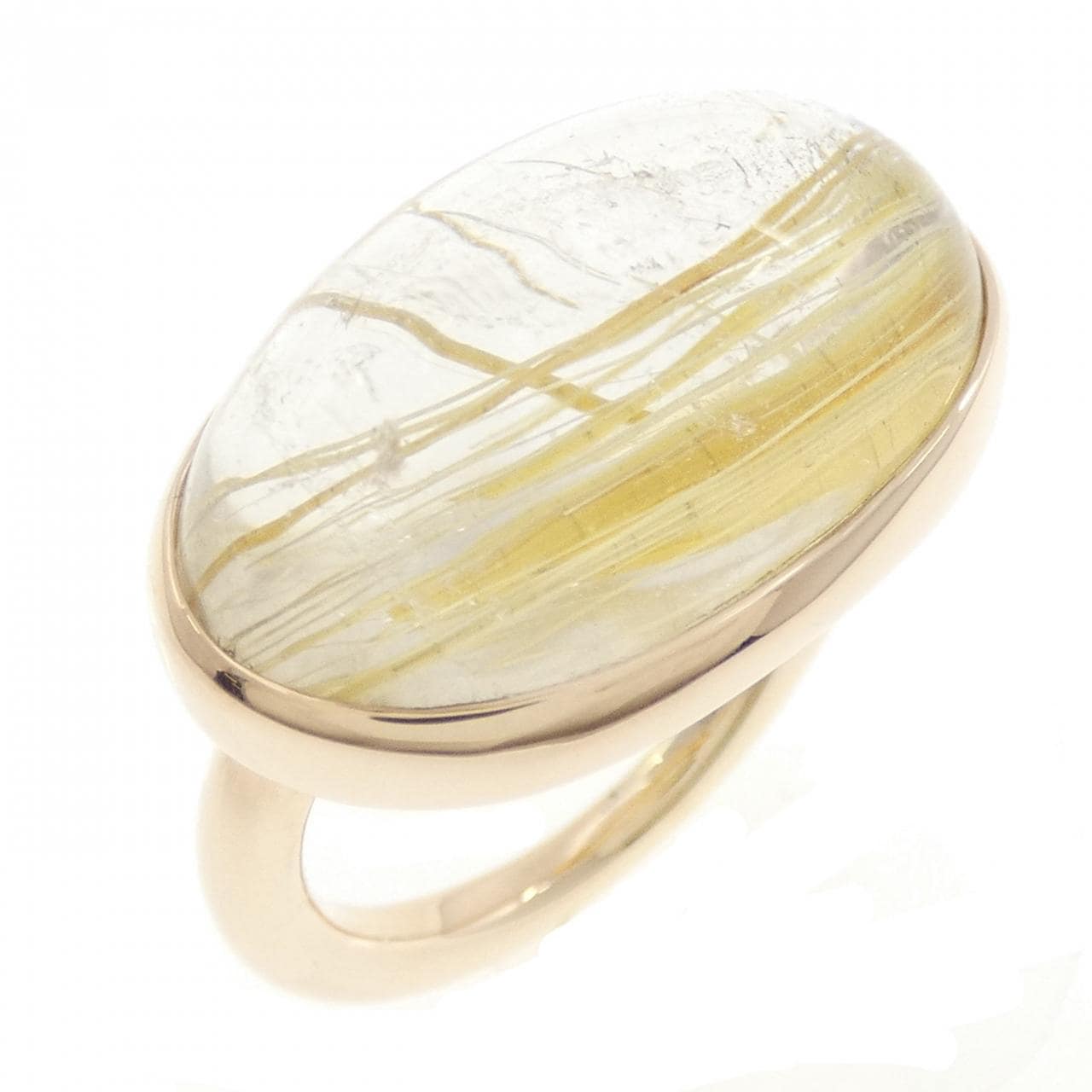 K10YG Quartz Ring