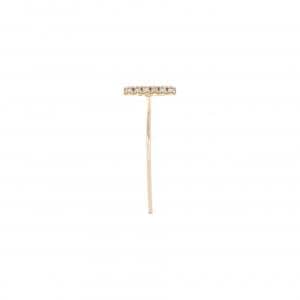 Hirotaka Diamond earrings 0.03CT one ear