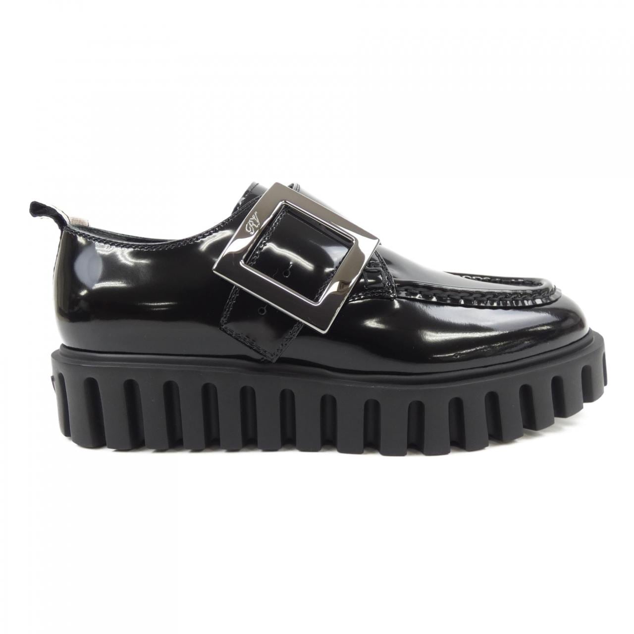 ロジェヴィヴィエ ROGER VIVIER Viv' Go-Thick メタル バックル シューズ