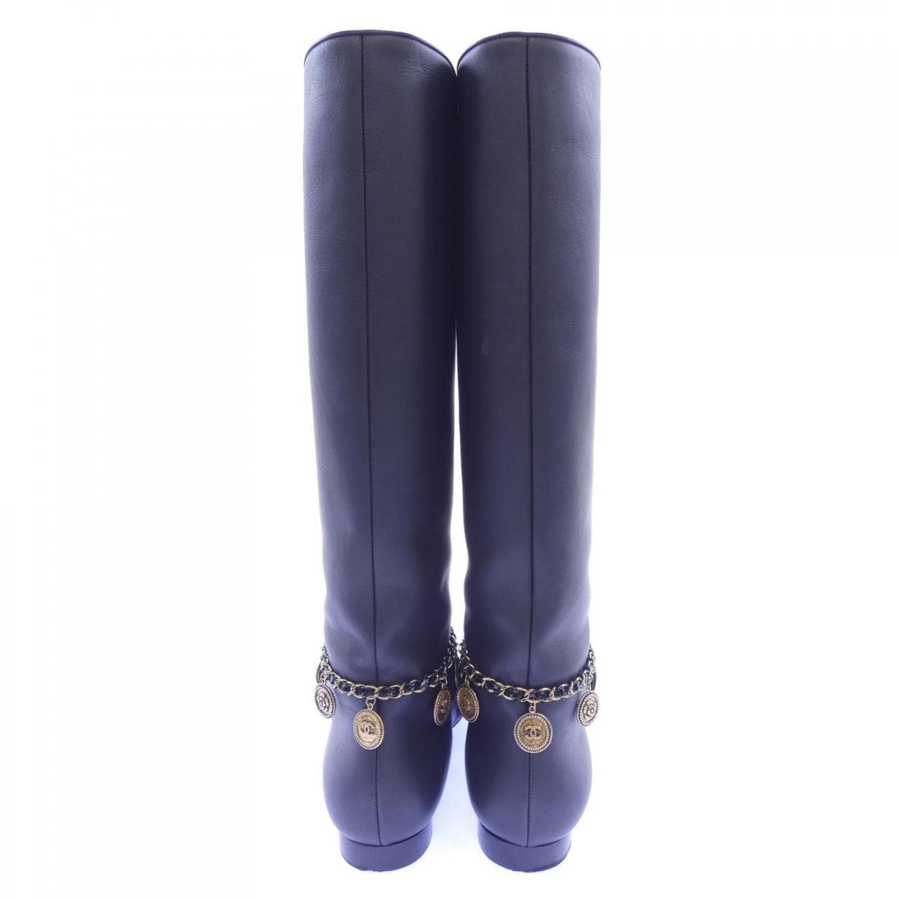 シャネル CHANEL ハイブーツ HIGH BOOTS G32930X51320 ロングブーツ
