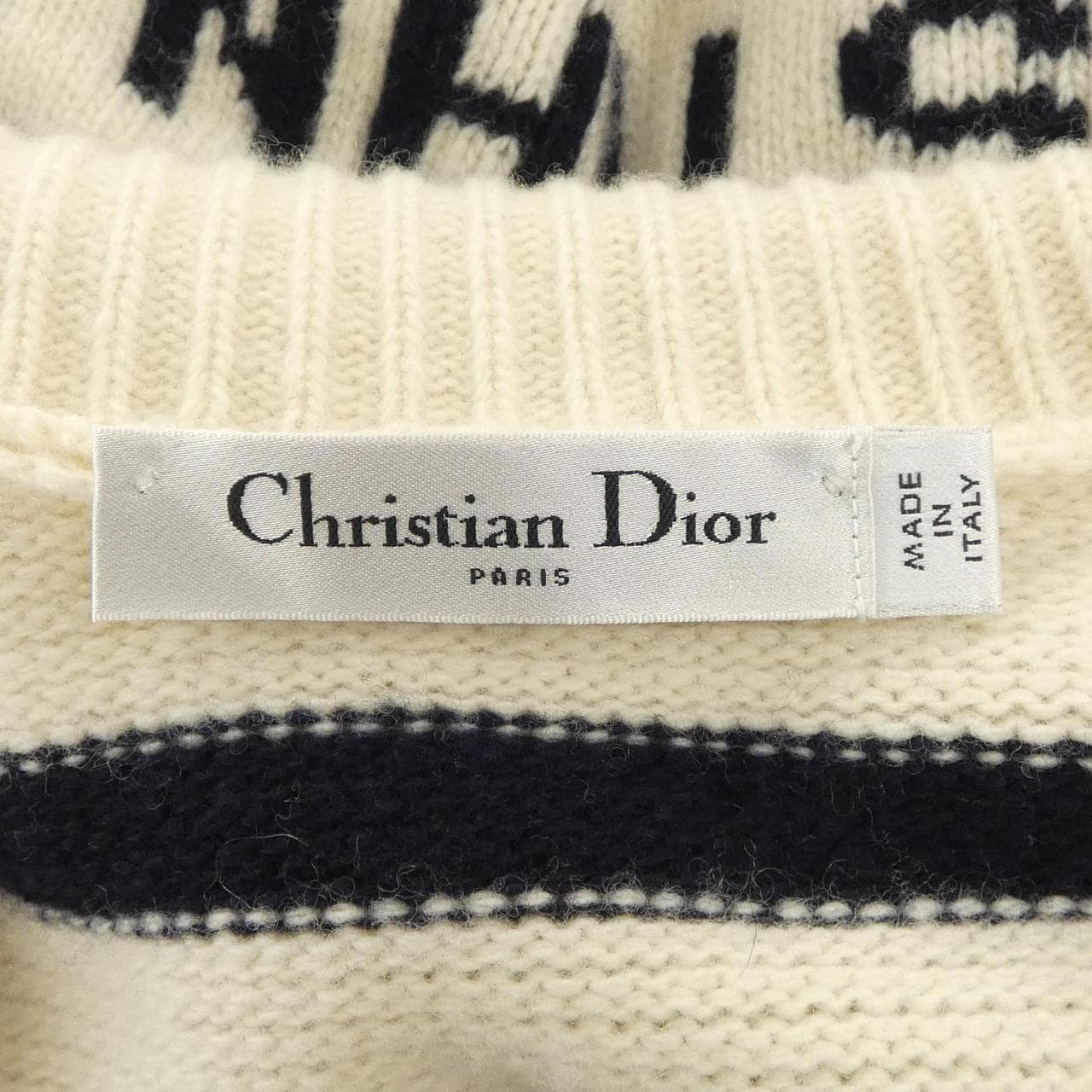 クリスチャンディオール CHRISTIAN DIOR DIOR MARINIERE 224G02AM309 カーディガン