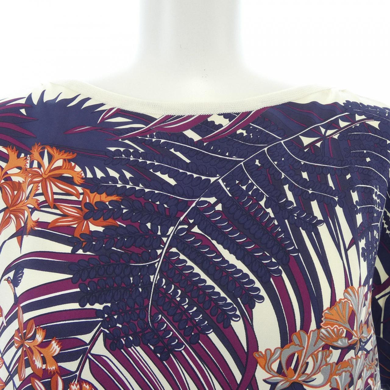 エルメス HERMES FLAMINGO PARTY ツイルレーヌ. トップス