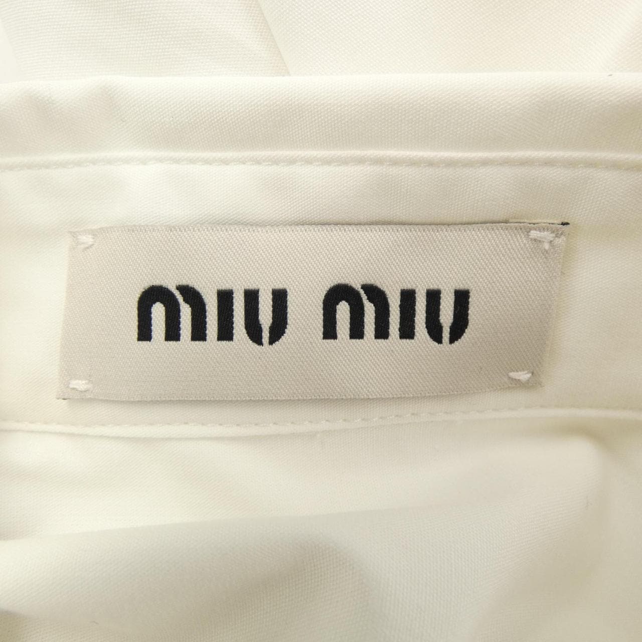 ミュウミュウ MIU MIU MIU MIU ロゴ DNA067 SOOO 10RG シャツ