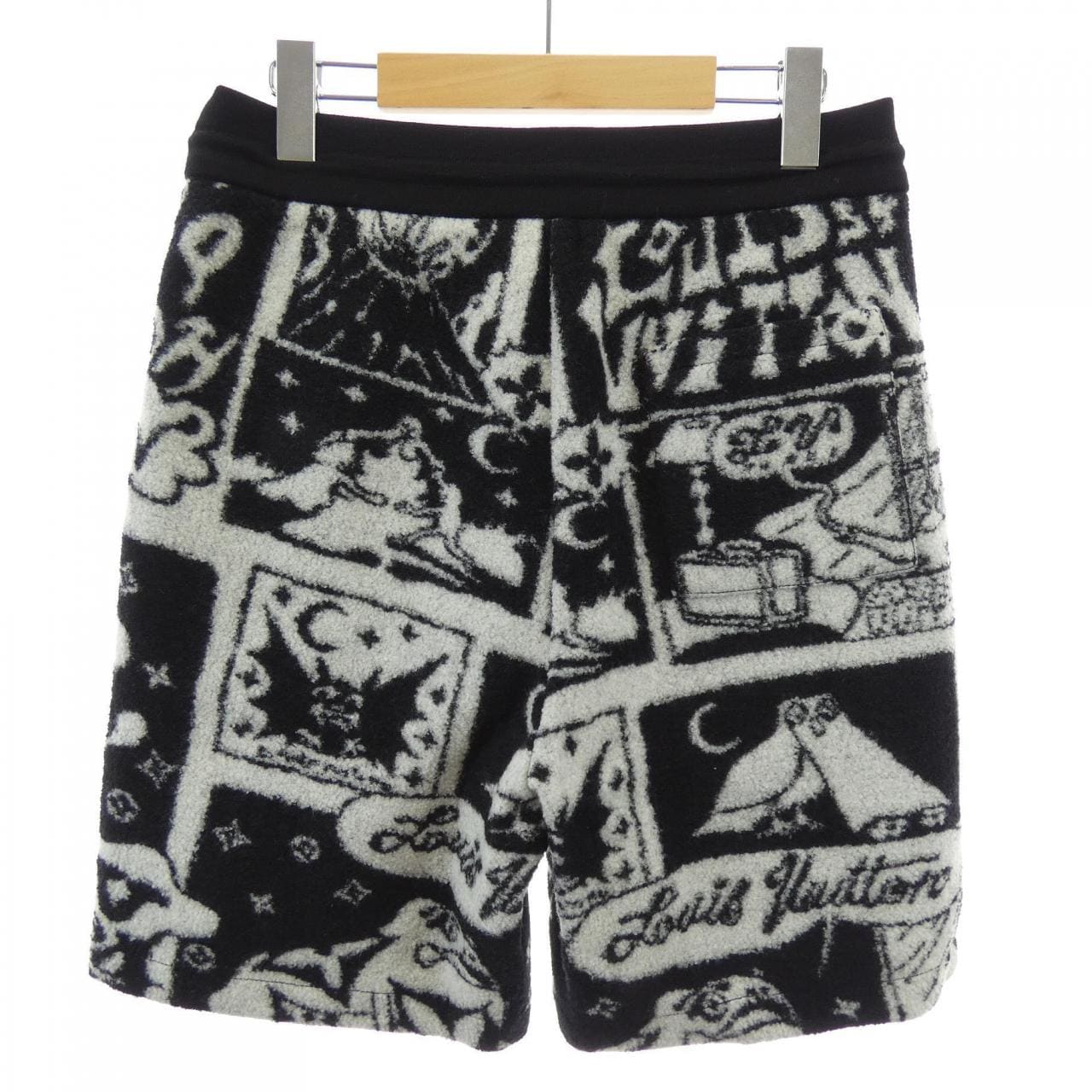 ルイヴィトン LOUIS VUITTON LVコミックスフリースショーツ HOY61WVY6 ショートパンツ
