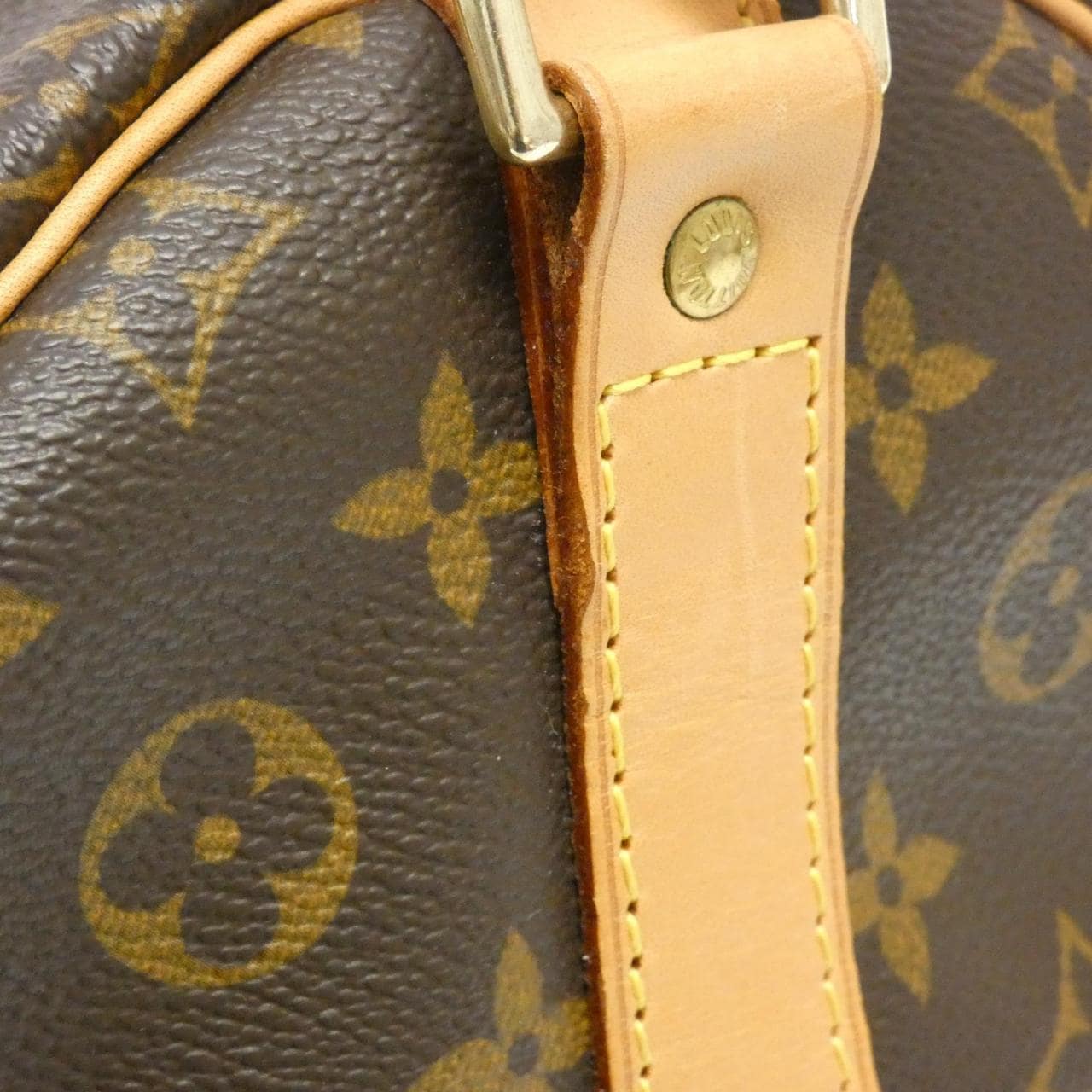 LOUIS VUITTON Monogram Keepall Bandouliere 55 公分 M41414 波士頓包